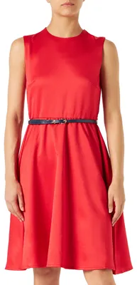 Produktbild von Intimuse Damen, ärmelloses Cocktail Kleid, Rot (Rot 005), 38