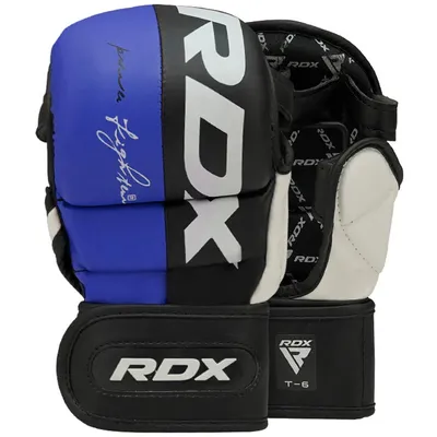 Image de RDX Sports Gants de grappin T6 MMA - Bleu - L