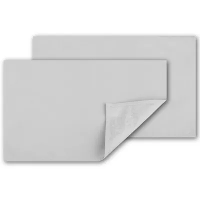 Produktbild von Platzsets Tischläufer Tischmatte Tischdecke, moderne Tischdeko (Hellgrau  / 2x Platzsets)