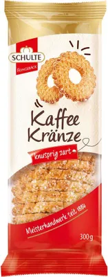 Produktbild von Schulte Butterkekse Kaffeekränze 300g