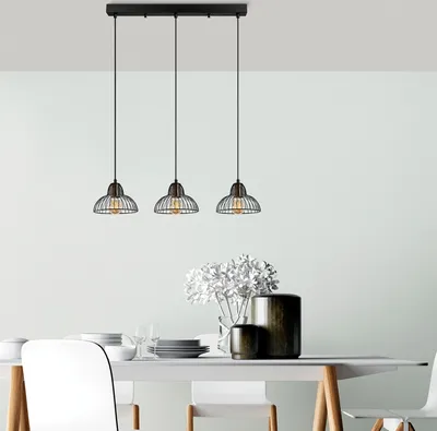 Immagine prodotto di Opviq, Dopo- DOPOMDD, nero, lampadario, 70 x 20 x 114 cm, corpo in metallo