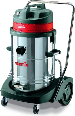 Zdjęcie produktu dla Starmix GS 3078 PZ, 3600 W, Bęben próżniowy, Suchy i Mokry, Worek na kurz, 78 l, Tkanina