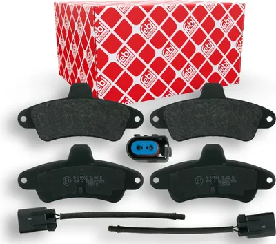Produktbild von Febi Bremsbeläge Satz Hinten Bremsklötze für FORD MONDEO II Kombi (BNP) 16159