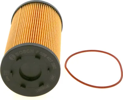 Obrázek produktu pro Filtr oleje BOSCH F 026 407 292, vložka filtru pro vozidla VOLVO FE II a RENAULT TRUCKS řady D