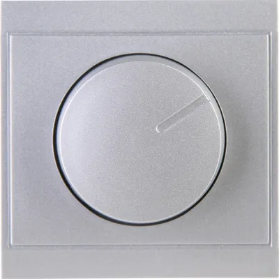 Image de Kopp Malta SILBER Gamme d'interrupteurs, prise, interrupteur, cadre, etc. Cache pour variateur