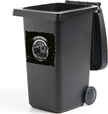 Produktbild von MuchoWow® - Abfall-Aufkleber - Container - für Abfallcontainer