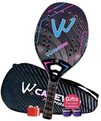 Productafbeelding van Bovista Padel Racket - Padelrackets - Padelracket - Zwart
