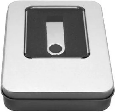 Produktbild von MediaRange Aluminium-Box Aufbewahrung von USB Sticks silber