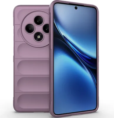 Immagine prodotto di Custodia per Oppo Reno12 F 5G Custodia protettiva in silicone TPU morbido antiurto Viola