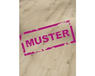 Produktbild von Handmuster zu Designboden Modular ONE Eiche Urban hell gekälkt Landhausdiele Klickverbindung 1285 x 194 x 8,0 mm