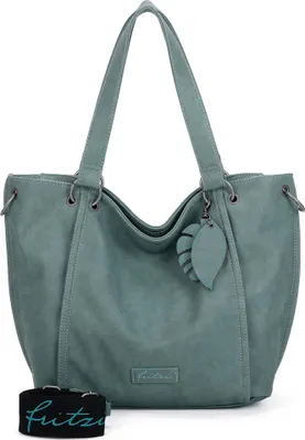 Image de Fritzi aus Preußen sac shopper sac à épaule bandoulière Eco Fritzi02 Leaf vert