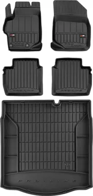 Obrázok produktu pre 3D SET Gumové rohože a rohože Citroen C-Elysee Limousine od roku 2012