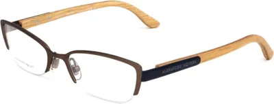 Produktbild von Alexander McQueen AMQ-4183-WCU Blue Eyeglass Socket