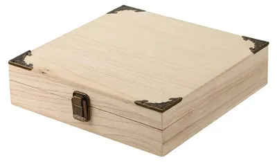 Produktbild von Mehrzweck-Holzaufbewahrungsbox
