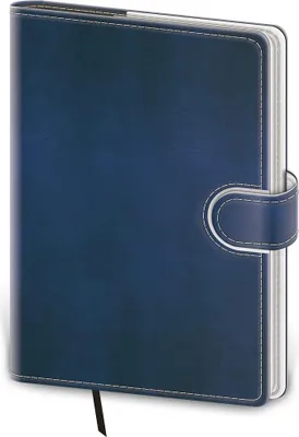 Obrázok produktu pre Zápisník Flip B6 modro/biela linajkový