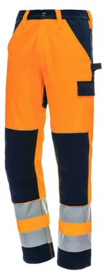 Produktbild von NITRAS Warnschutzhose MOTION TEX VIZ Bundhose Gr. 62 orange