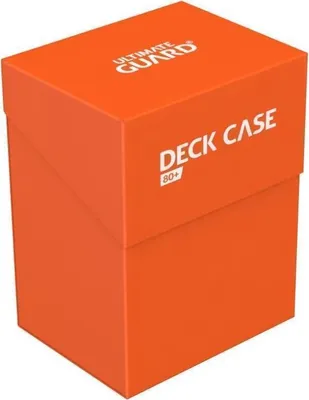 Produktbild von Ultimate Guard Deck Case 80+ Standardgröße Orange