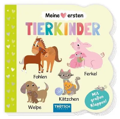 Produktbild von TRÖTSCH - Klappenbuch Meine ersten Tierkinder
