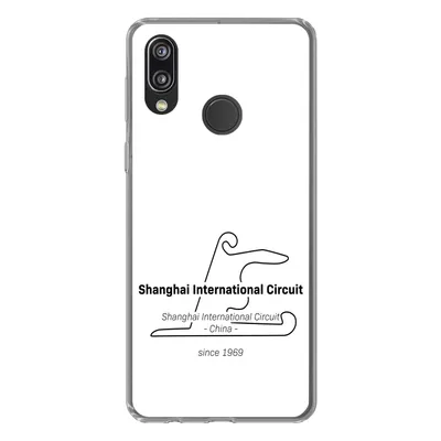 Produktbild von MuchoWow® Handyhülle Schutzhülle Hülle für Huawei P20 Lite (2020) Formel 1 - Shanghai - Rennstrecke Silikon Softcase Handy Hülle - Kartenhalter