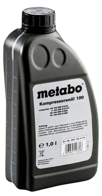 Image de Metabo Huile pour compresseur 1 litre pour compresseur à piston