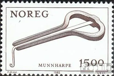 Produktbild von Briefmarken Norwegen 1982 Mi 864 (kompl.Ausg.) postfrisch Freimarke
