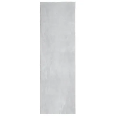 Produktbild von vidaXL Teppich HUARTE Kurzflor Weich und Waschbar Grau 80x250 cm