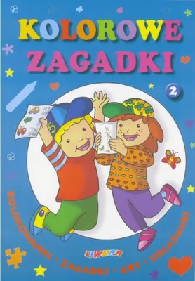 Immagine prodotto di Kolorowe Zagadki 2 Książka dla Dzieci Liwona