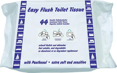 Obrázok produktu pre Yachticon vlhký toaletný papier Easy Flush 44 kusov