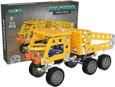 Produktbild von Metallbausteine, 113 Teile - Merkpol