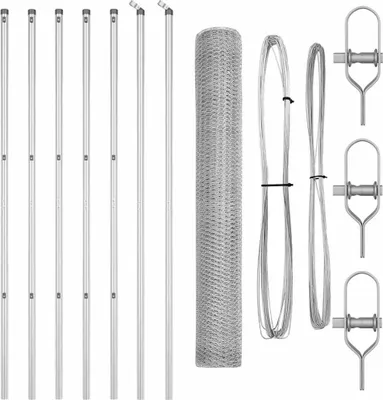 Produktbild von vidaXL Ground Fix Geschweißter Drahtzaun 10 x 1,2 m (B x H)