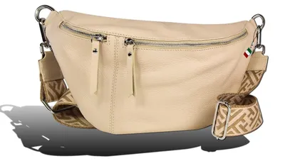 Produktbild von Florence Tasche Tragegurt passend beige Leder Gürteltasche D2OTF821I