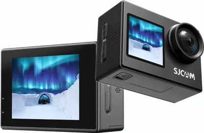 Produktbild von Sportkamera Sjcam Sj4000 Dual Bildschirm 4K 170° Winkel 16Mp Wasserdicht Wifi