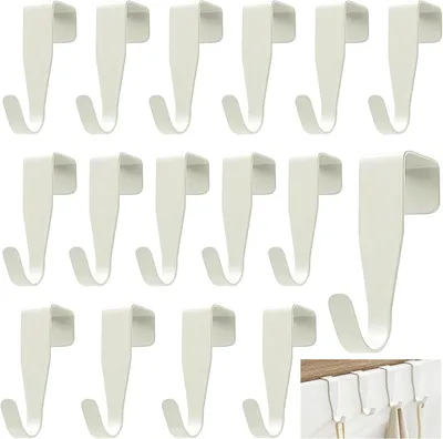 Zdjęcie produktu dla Haczyki plastikowe, 6 cm, 16 sztuk, do kuchni
