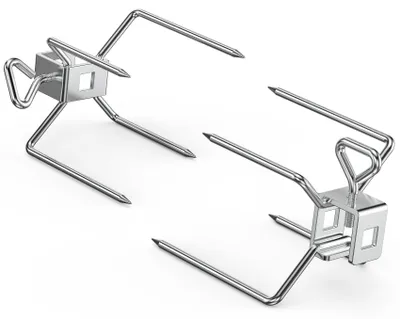 Immagine prodotto di Spiedini in acciaio inossidabile, 10 mm/8 mm, per spiedini da barbecue, per grigliate e per forno