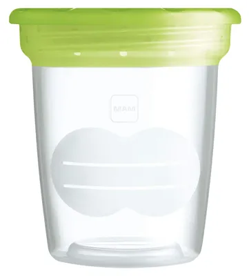 Immagine prodotto di Contenitori MAM con coperchio, confezione da 5 pezzi, colore verde sorbetto