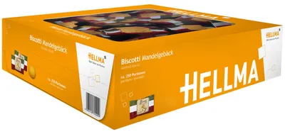 Zdjęcie produktu dla Hellma 70103523 Biscotti Mandelgebäck 250 Stück