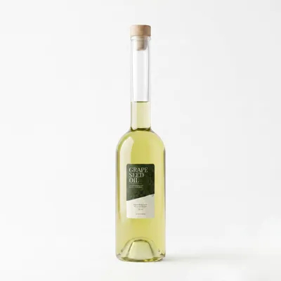 Productafbeelding van TheWootz Snijplankolie – 500 ml Glasfles – 100% Druivenpitolie – Snijplank Olie voor Houten Snijplanken, Hakblokken en Borrelplanken