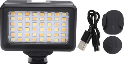 Obrázek produktu pro LED světlo kamery 40 m vodotěsné 2700 až 5600 000 Přenosné potápěčské video pro akci