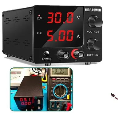 Obrázek produktu pro Nastavitelný napájecí zdroj, kompaktní design, přesná regulace napětí, mini 30 V 5 A 150 W, AC 100–240 V
