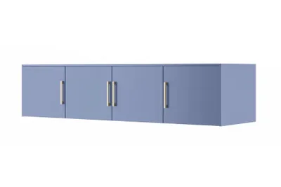 Produktbild von Viertüriger Kleiderschrankanbau 196 AGNESA - blau