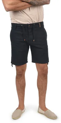 Produktbild von INDICODE IDMoses Herren Leinenshorts kurze Leinenhose Bermuda mit Kordel Regular Fit
