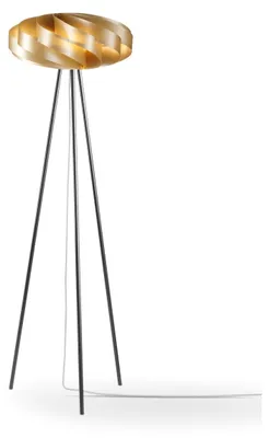 Obrázek produktu pro Stojací lampa Plochá zlatá Polilux®