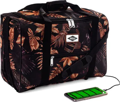 Produktbild von RGL 40A USB Flugzeugtasche Handgepäck Tasche mit USB Grösse: 40x30x20 Wizzair Farbe: Blätter