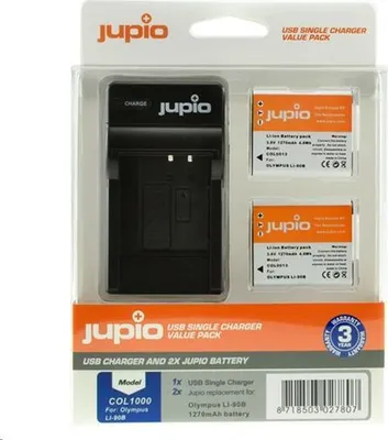 Zdjęcie produktu dla Jupio COL1000, 2 szt., Baterie w zestawie