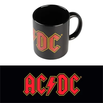 Obrázok produktu pre Hrnček AC/DC, objem 350 ml