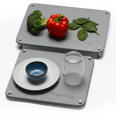 Immagine prodotto di Set di 2 tappetini asciugatura per superfici da cucina