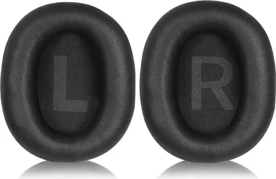 Produktbild von INF Proteinleder-Ohrpolster für Logitech G PRO X Schwarz