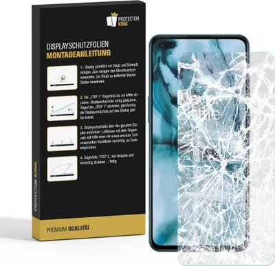 Produktbild von 2x Panzerfolie für OnePlus Nord ANTI-SCHOCK Displayschutzfolie HD KLAR