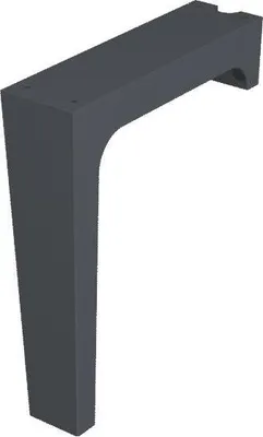 Immagine prodotto di Piede angolare Delabie MINERALCAST H 525 mm