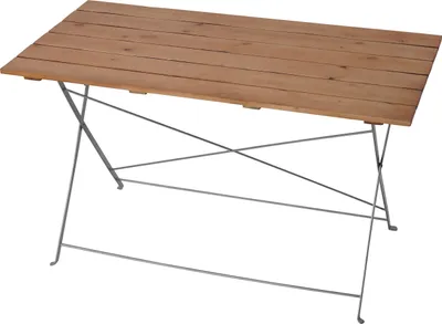 Produktbild von Biergartentisch Berlin, Klapptisch Gartentisch, Akazie lackiert 120x60x75cm  natur